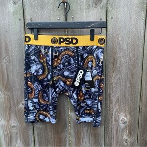 Mens NWT PSD Mamba Money Boxers Briefs Money Snakes Large